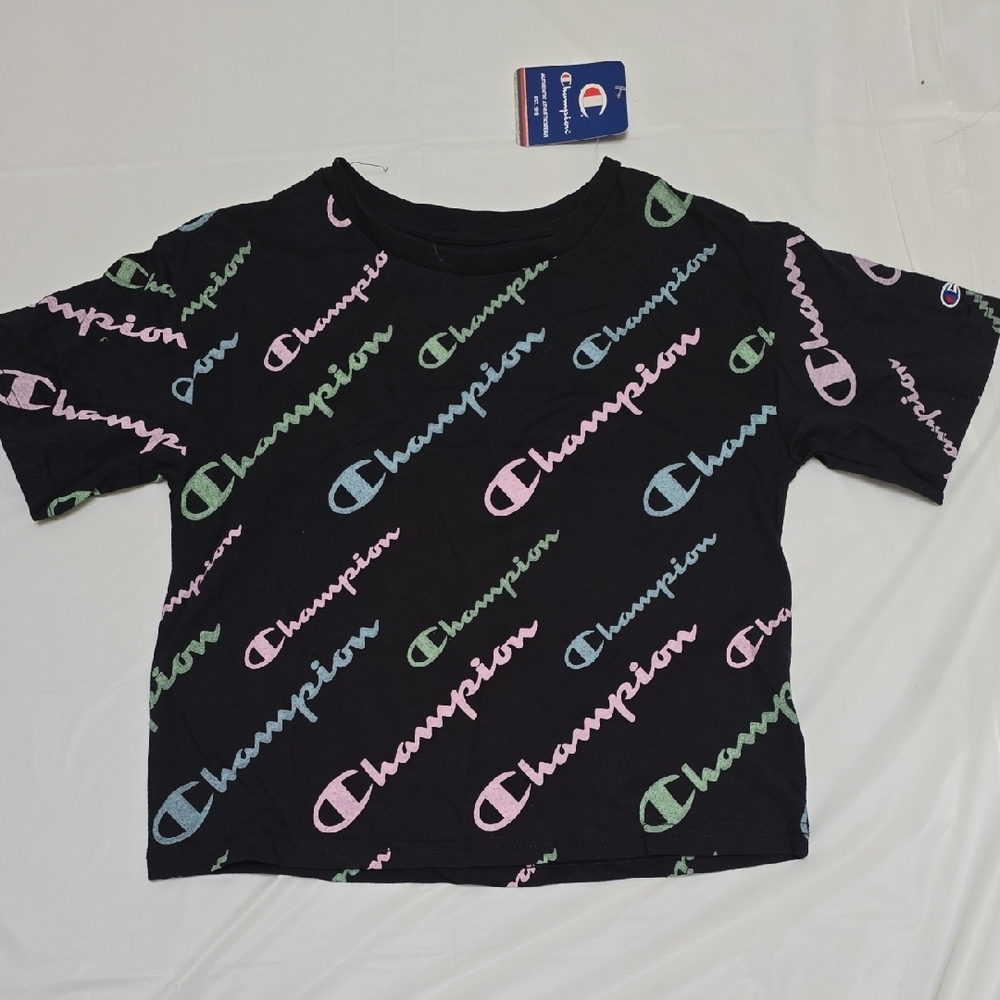Champion Kids' Multicolor Logo Tee